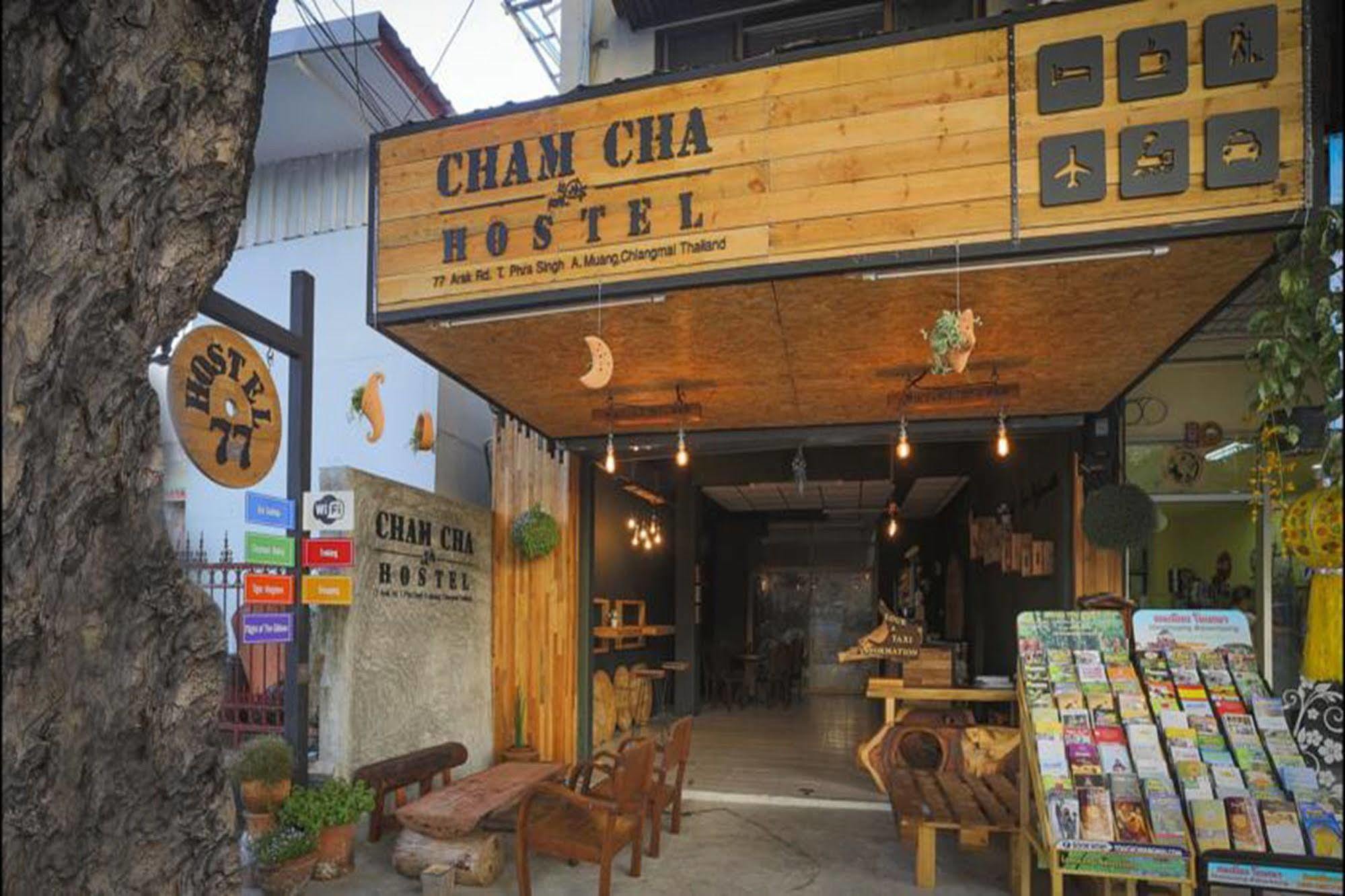 Cham Cha Hostel Chiang Mai Dış mekan fotoğraf